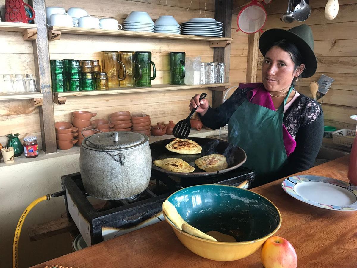 Hacienda Colta Turismo Comunitario La Esperanzaヴィラ エクステリア 写真